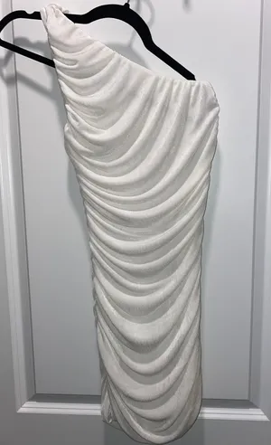 LIONESS White Ruffle Dress thumbnail 2