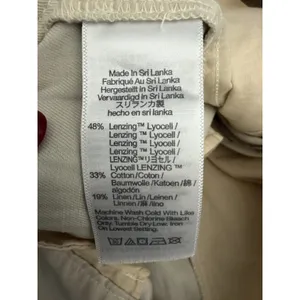 Madewell Pants Women's 8 Slouchy Straight Drapey Twill Muted Stone New #CCC9-9 thumbnail 6
