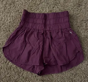 Free People purple  shorts thumbnail 1