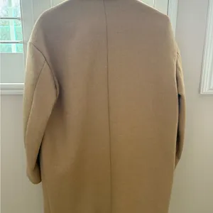 Everlane xxs wool cocoon coat thumbnail 3