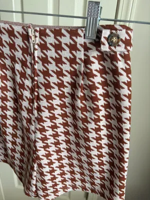 Houndstooth Mini Skort Altar'd State thumbnail 2