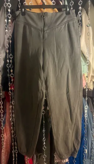 Aerie Joggers Grey/ Green NWT thumbnail 1