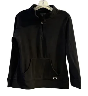 Under Armour Black Fleece 1/4 Zip Pullover Sweatshirt Semi‎ Fitted XS thumbnail 1