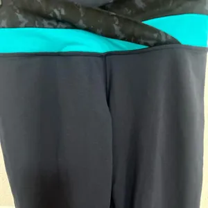 Lululemon Dharana Crop Drawcord Pant Inkwell / Beautiful Baroque / Surge Blue 2 thumbnail 4