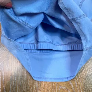Beyond‎ Yoga Spacedye Cropped Motivate Tank Top Built in Bra Light Blue Size XS thumbnail 5