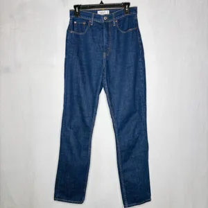 Abercrombie & Fitch‎ Curve Love Slim Straight Ultra High Rise Jeans thumbnail 2