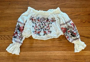Solaris style blouse White thumbnail 1
