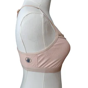 Body Glove Pink Halter Bralette Adj Strap Butter soft SMALL Athletic Leisure thumbnail 3