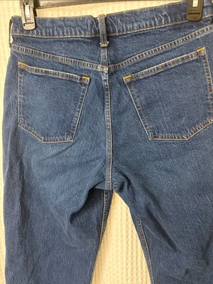 Abercrombie & Fitch Jeans The Baggy Low Rise Curve Love Raw Hem 29/8 thumbnail 6