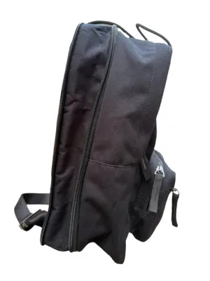 Nike Black Backpack with Front Pocket and Adjustable Straps thumbnail 3
