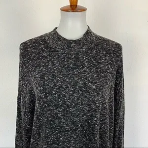 Wilfred Aritzia Top Small Gray Long Sleeve Minimalist Cozy Luxe thumbnail 2