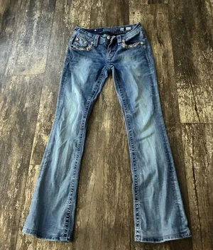 Miss Me Bootcut Jeans Signature Size 26 thumbnail 1