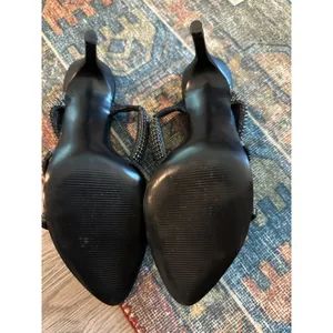 Steve Madden Black Rhinestones Shiny Pumps Heels Women's Sz 6 thumbnail 10