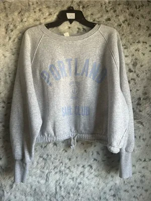 806. H&M womens xl boxy os sweater Portland sail club thumbnail 1