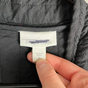 J. Jill Black‎ Quilted Seersucker Jacket Embroidered Trim Pockets Boho Chic XS thumbnail 7