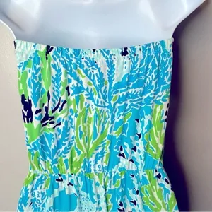 Lilly Pulitzer Marlisa Maxi Dress Let's Cha‎ Cha Size S thumbnail 6