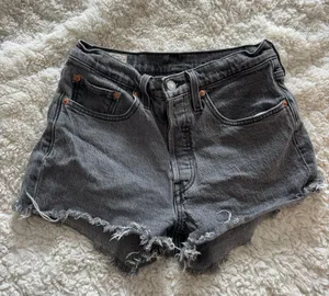 Levi’s Black Denim Shorts thumbnail 1