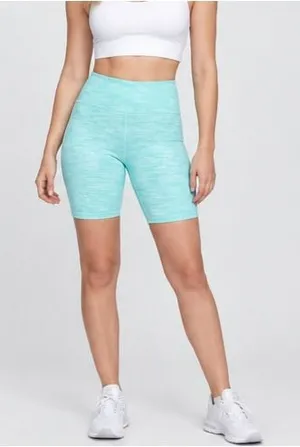 GapFit Womens Bike Shorts Sz S Jade High Rise 4-Way Stretch Compression Wicking thumbnail 1