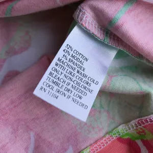 crown & ivy Womens Dress Size XS Pink Green White Sea‎ Turtles Flowers Beach NEW thumbnail 9