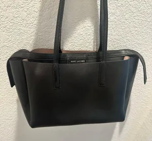 Marc Jacobs The Protege Black Leather Large Tote Laptop Bag thumbnail 5