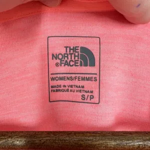 The North Face Neon Melon Pink‎ Orange Pullover Activewear Running Long Sleeve thumbnail 4