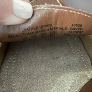 THOM MCAN Gavyn Women's Brown Leather Loafers With Buckle Detail Size 8 | EUC thumbnail 7