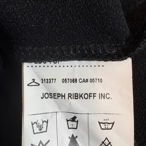 Joseph Ribkoff‎ Mesh Insert Shirt Hem Rhinestone 1/4 Zip Black Mock Neck Grunge thumbnail 10