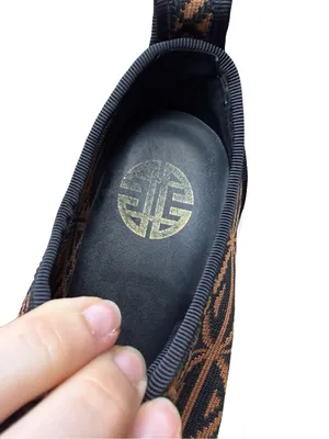 🖤✨ Antonio‎ Melani Carson Jacquard Platform Sneakers Women’s 6.5 Geometric ✨🖤 thumbnail 3