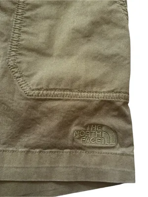 EUC The North Face Pull-On Utility Shorts Green Size Xl thumbnail 5