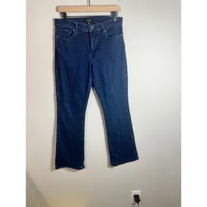 Banana Republic Womens Mid-Rise Bootcut Jeans‎ Dark Wash Blue Size 29/8 Stretch thumbnail 2