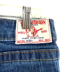 True Religion Women's Bobby Long Flare Jeans Size 31 x 34 thumbnail 4