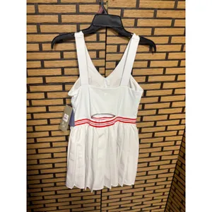 Avia White And Red Pleated Tennis Dress With Built In Shorts‎ Size Small thumbnail 2