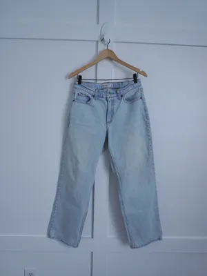 Abercrombie & Fitch Curve Love Low Rise Baggy Jean thumbnail 2