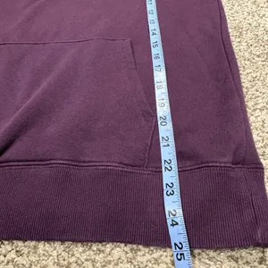 The North Face Womens Hoodie Pullover Purple Logo Graphic Cotton‎ Blend Size S thumbnail 9
