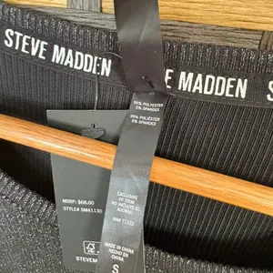 Steve Madden Black Shimmer Pajama Set Size‎ Small thumbnail 6