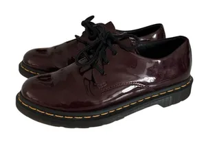 Beffon Burgundy Women's Oxfords Shoes EUC Brown Size 6.5 thumbnail 1