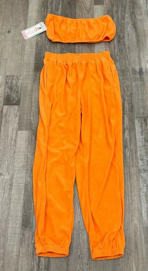 Miss Posh Super Cozy 2 Piece Set Orange Size M thumbnail 1
