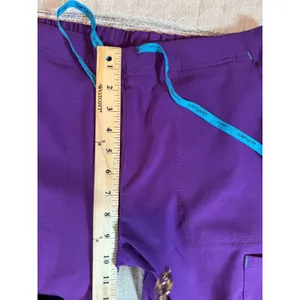 Carhartt Force Women Eggplant Medical Scrub Pants Cargo Nurse Sz Medium thumbnail 4