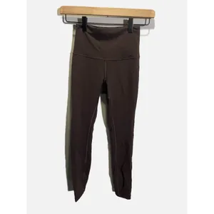 Lululemon Wunder Train Tight Womens‎ 2 Brown Earth High Rise 25 Yoga Athletic thumbnail 2