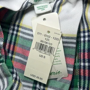 NWT Aerie Plaid Pleated Mini Skirt S Red Green Holiday Tartan‎ Schoolgirl Kilt thumbnail 4