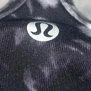 Lululemon Power Y Tank (Luon) Dusk Dye White Black thumbnail 3
