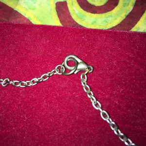 90s vintage cross necklace Silver thumbnail 3