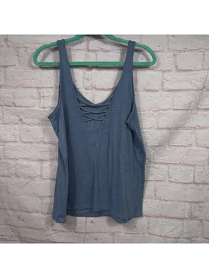 Victoria Sport Women's Blue Tank Top Size Large thumbnail 5