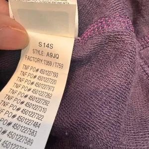 The North Face Purple Funnel Neck Hoodie Sweatshirt Womens‎ Medium M thumbnail 7