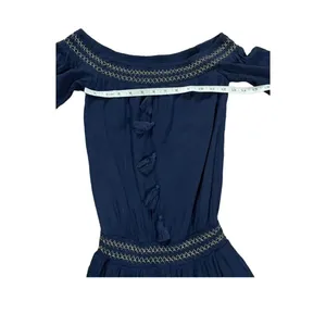Lilly Pulitzer Joelle Off Shoulder True Navy‎ Blue Mini Dress size XXS thumbnail 2