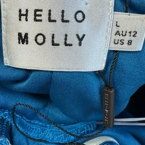 Hello‎ Molly Plisse Lovers Blue Mini Dress Pleats Strapless Homecoming Size 8 thumbnail 3