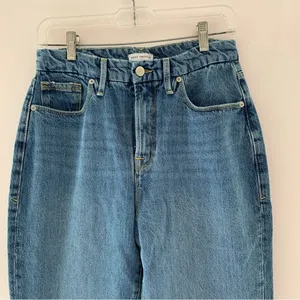 Good American Good Boy Straight Jeans thumbnail 3