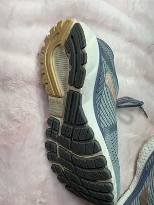 Brooks Women's Light Blue Gray Running Shoes b101 thumbnail 7