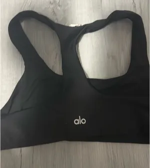 Alo Sports Yoga Bra Black thumbnail 2