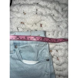 Madewell Vintage‎ High Rise Straight Leg Light Wash Denim Jeans Womens 26 thumbnail 5